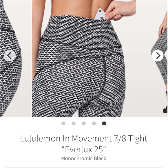 Lululemon | size 2 | in movement 7/8 tight - Picture 5 of 13
